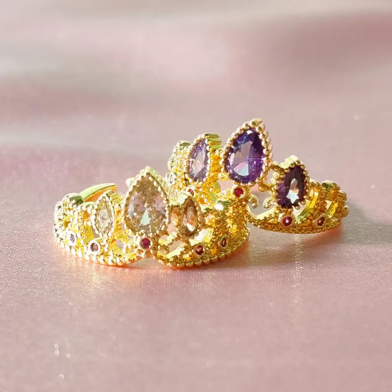Anillo Corona Princesa Rapunzel D'YABU®