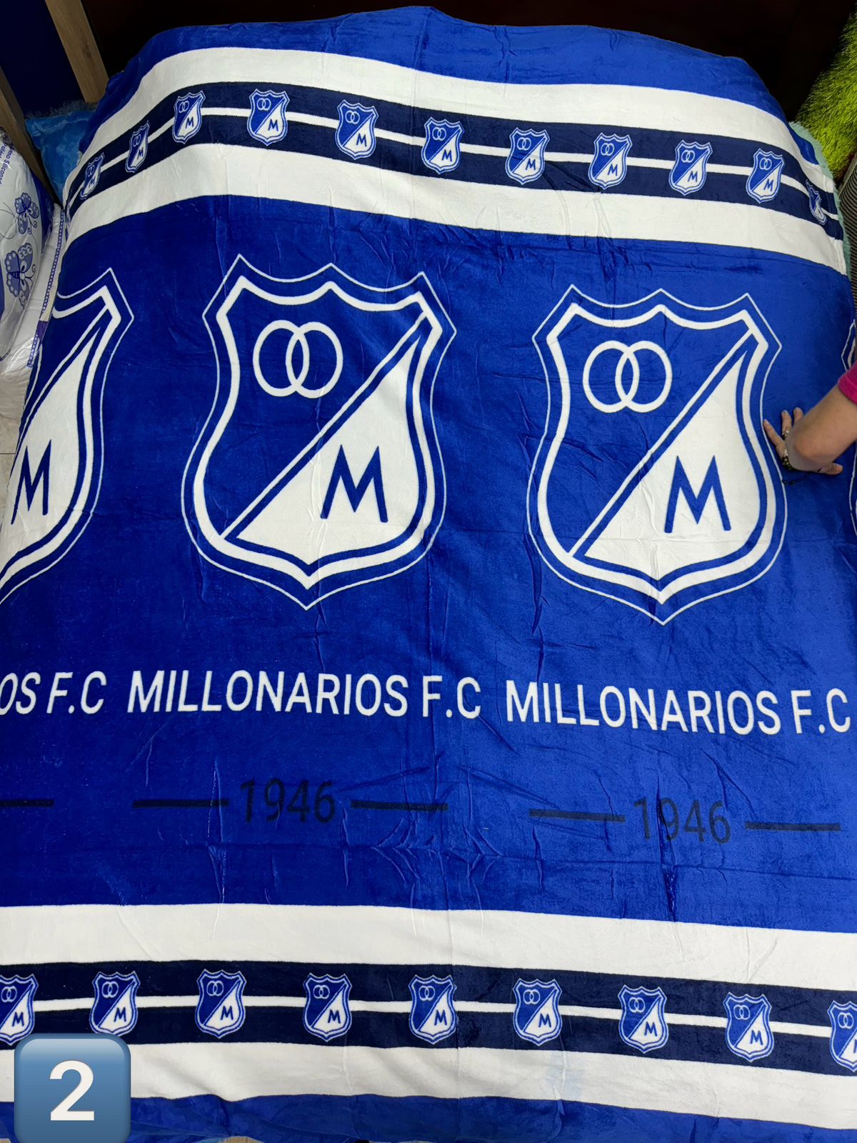 COBIJA DEPORTIVA DE SURTICOBIJAS® EQUIPOS