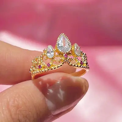 Anillo Corona Princesa Rapunzel D'YABU®