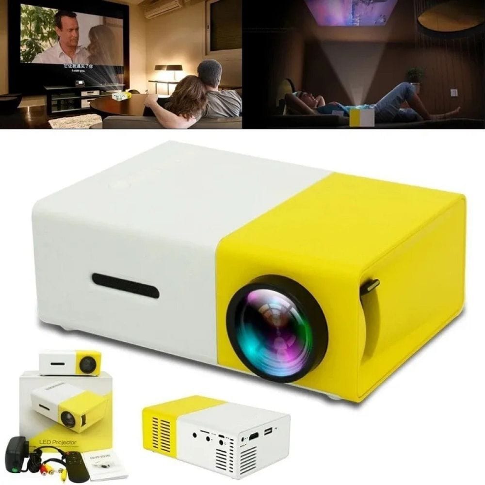 Proyector Led Caja Amarilla Edición Limitada De S&M®